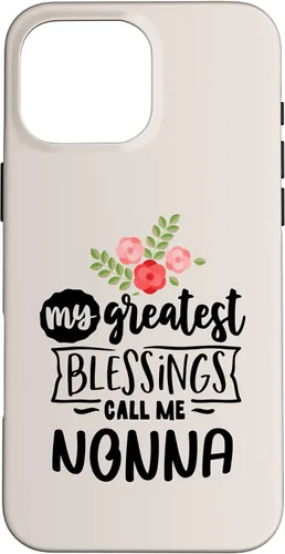 Vista 19 de My Greatest Blessings Call Me Nonna Italian Grandma Women Case for iPhone 17