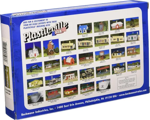 Vista 2 de Bachmann Trenes - PLASTICVILLE U.S.A. EDIFICIOS - KITS CLÁSICOS - MOTEL con PISCINA - Escala HO