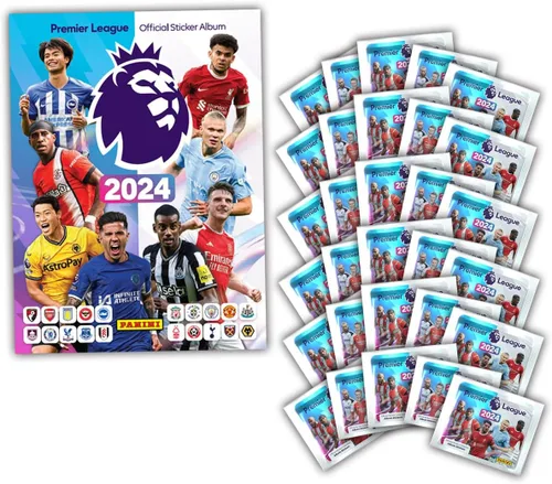 Vista 3 de Paquete de 50 calcomanías de la Premier League 2023/24