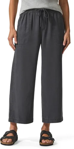 Vista 4 de Splendid Womens Angie Crop Wide Leg Pant Negro