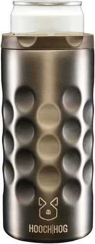 Vista 10 de Hooch Hog - Porta-latas aislante de acero inoxidable para latas delgadas de 12 oz. Para latas delgadas: 3 porta-latas aislantes para Michelob Ultra