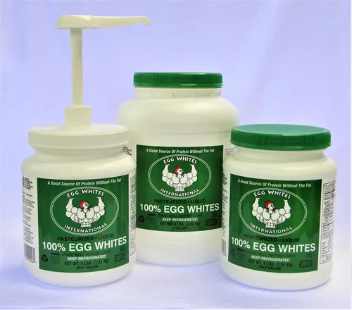 Vista 7 de Egg Whites International - Proteína líquida 100% pura de clara de huevo diseñada para beber. AHORA 100% SIN JAULA (1 galón)