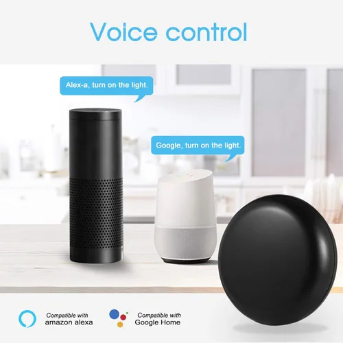 Vista 5 de Concentrador de control remoto WiFi-IR, módulo de control remoto inteligente WiFi IR, control de voz inteligente con aplicación Tuya compatible
