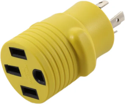 Vista 19 de AC WORKS Adaptador de carga EV para uso Tesla (TT-30P RV/Trailer 30A Gen2)