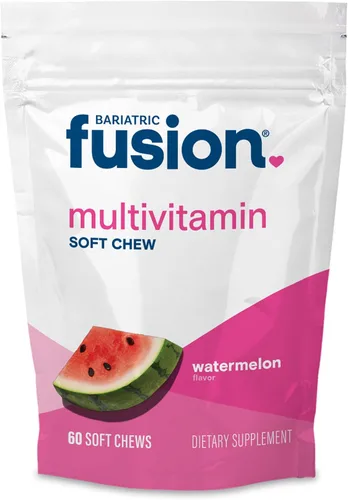 Vista 9 de Bariatric Fusion Multivitamínico bariátrico suave con sabor a fruta de cereza y piña para pacientes poscirugía bariátrica, incluyendo derivación