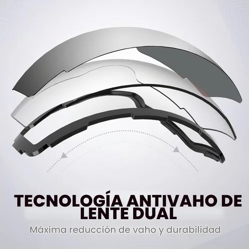 Vista 3 de OutdoorMaster Lentes de repuesto para gafas de esquí PRO - Más de 20 opciones Vlt 10% Gris