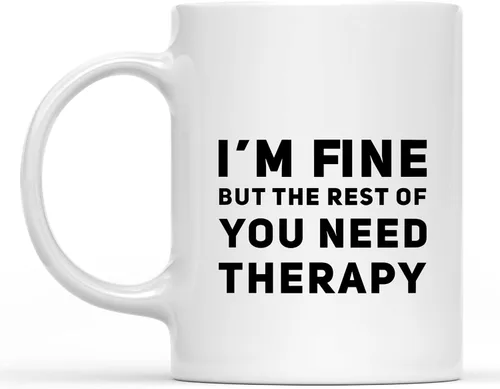 Vista 14 de Taza inspiradora y sarcasmo con texto en inglés "A Truly Great Doctor is Hard to Fond", regalos inspiradores y sarcasmo para hombres y mujeres
