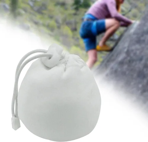 Vista 7 de Generic 4 unids bolsa de tiza de gimnasio con cordón para deportes gimnasia Deadlifting