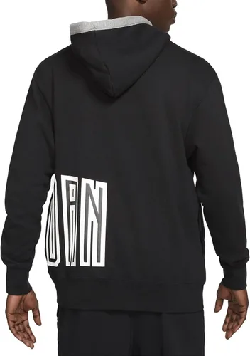 Vista 2 de Sudadera con capucha para hombre Nike Air Sport DNA Fleece - Negro