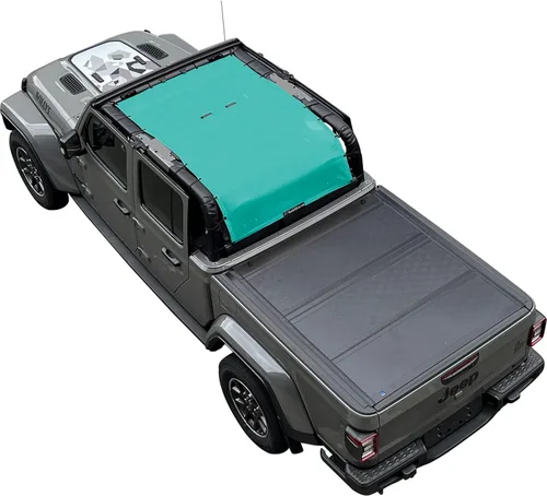 Vista 44 de Shadeidea - Parasol para capota de automóvil, parte delantera, funda de malla de color azul, bloqueador ultravioleta con bolsa de transporte