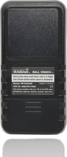 Vista 2 de Entrenador de bolas de radar de bolsillo (no compatible con aplicación deportiva) - Pistola de radar de béisbol Speed Gun for Baseball, Softball