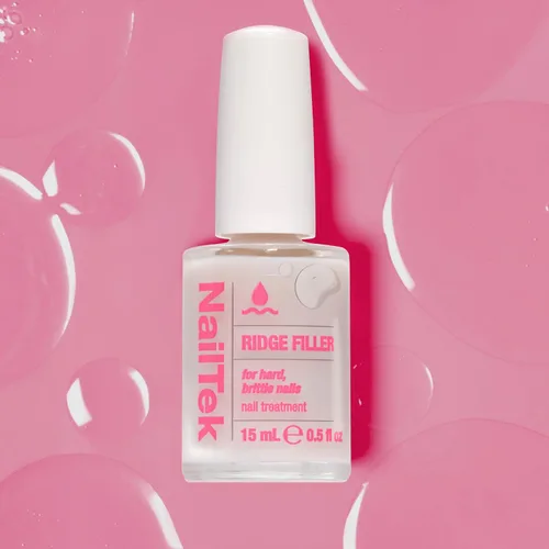 Vista 7 de Nail Tek Ridge Filler Formula 3 - Relleno transparente para uñas, capa base, esmalte fortalecedor de uñas para uñas duras y quebradizas, 0.5 onzas