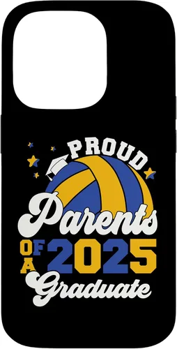 Vista 17 de iPhone 16 Parents of a 2025 Graduate Senior Graduation Volleyball Case