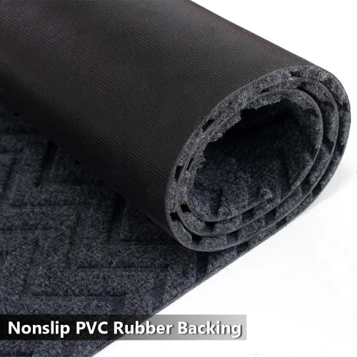 Vista 4 de Alfombra de pasillo impermeable para interiores y exteriores, 2 x 2 pies, pasillo, cocina, entrada, dormitorio, con parte trasera de goma