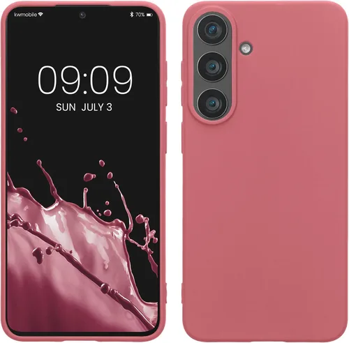 Vista 129 de kwmobile Funda compatible con Samsung Galaxy S23 - Funda protectora de silicona TPU suave y delgada - Piedra antigua