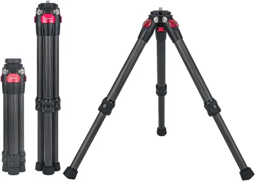 Vista 12 de True Carbon Fiber 3model Micro Desktop Mini trípode para Insta360 Insta 360 Azul