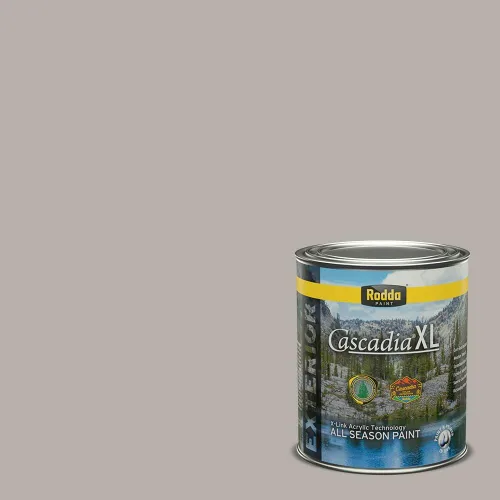 Vista 94 de Rodda Paint CASCADIA XL Pintura e imprimación satinada exterior en uno, cuarto de galón, pimienta de Jamaica