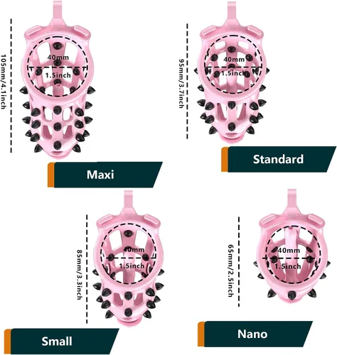 Vista 4 de Jaula de castidad masculina, jaula ligera, dispositivos de castidad de resina, juguete sexual para adultos para hombres, llave de bloqueo, anillos