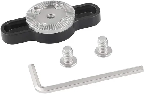 Vista 6 de CAMVATE Adaptador de conexión Rosette M6 estándar con dos tornillos de 1/4"-20 - 2572