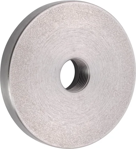 Vista 5 de CME Portabrocas de torno independiente de 4 mandíbulas de 6 pulgadas con placa de respaldo semiacabada roscada de 1 1/2"-8, máquina para adaptarse a