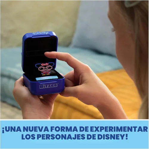 Vista 5 de Bitzee, Disney con 30 personajes interactivos en el interior, reacciona a deslizamientos, inclinaciones y toques, juguetes de Disney y regalos