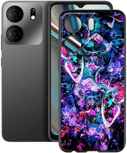 Vista 13 de Funda para BLU View 5 B160V (6.56 "), Carcasa protectora de silicona de grado militar para BLU View 5 B160V - Globo