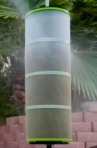 Vista 4 de Estante Limpiador de Cartuchos de Filtro SpinDoc para cartuchos de piscina de 3, 4 o 6 pulgadas, Equipo de Bomba de Mantenimiento de Acción Tornado