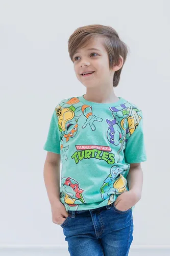 Vista 6 de Nickelodeon Teenage Mutant Ninja Turtles - Paquete de 3 camisetas gráficas de manga corta