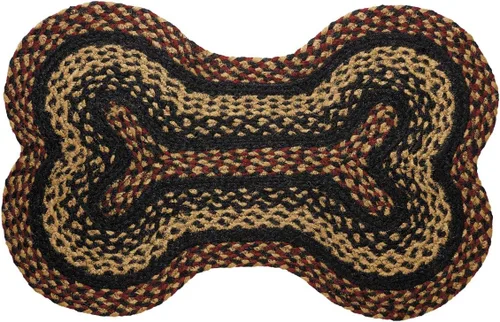 Vista 8 de La colección BlackBerry Premium Trenzada Primitivo, rústico, campestre, estilo granja Yute/algodón 30 días sin riesgo Alfombra
