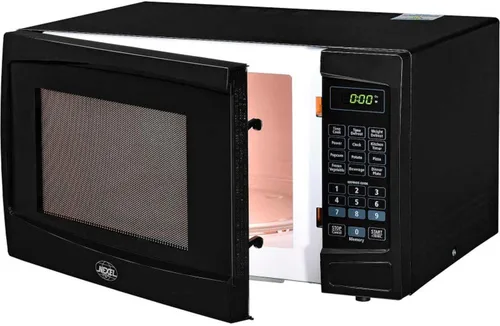 Vista 2 de Nexel - Horno microondas para encimera, 1.1 pies cúbicos, 1000 vatios, control táctil, negro