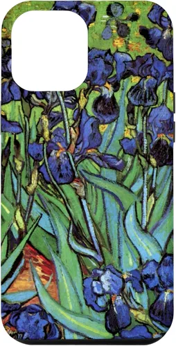 Vista 26 de Irises by Vincent Van Gogh, Flowers in a Garden - Carcasa para iPhone 17