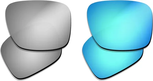 Vista 19 de Lentes de repuesto polarizadas antirreflectantes para gafas de sol Oakley Holbrook XL OO9417-2 Sets