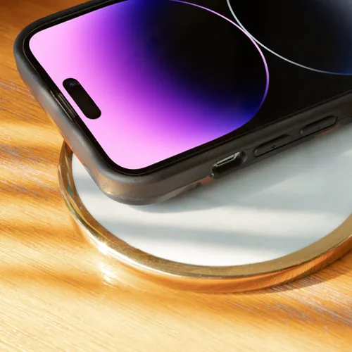 Vista 8 de Funda para iPhone 14 Pro Max, Funda ligera de caparazón de tortuga de TPU para mujeres, soporte de teléfono protector a prueba de golpes y caídas