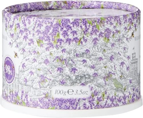 Vista 4 de Woods Of Windsor Polvo de lavanda con soplo para mujer, 3.5 onzas