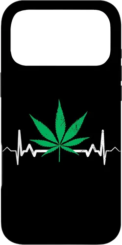 Vista 22 de Weed Heartbeat Pot Cannabis Leaf Marijuana 420 Stoner Gift Case for iPhone 17