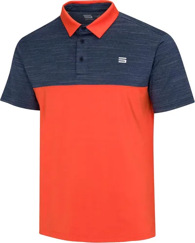 Vista 14 de Three Sixty Six Camisas de golf de secado rápido para hombre, polo casual de manga corta que absorbe la humedad verde (Atlantic Green)