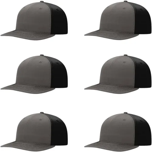Vista 99 de Richardson 312 Gorra de béisbol ajustable con correa trasera de sarga Paquetes a granel disponibles - Talla única
