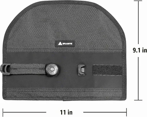 Vista 3 de Granite Quiver - Bolsa para sillín de bicicleta, sistema de bloqueo de dial, apto para goteros