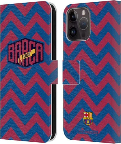 Vista 85 de Head Case Designs Funda de piel con licencia oficial del FC Barcelona con logotipo y patrón de Forca Barca, compatible con Apple iPhone 11