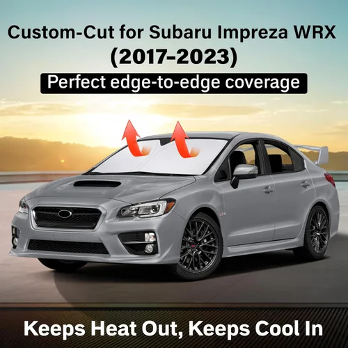 Vista 2 de Econour Parasol para parabrisas compatible con Subaru Impreza WRX 2017-2023