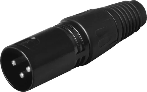 Vista 3 de Conector XLR macho de 3 pines para cables de serpiente de audio DMX (20 unidades)