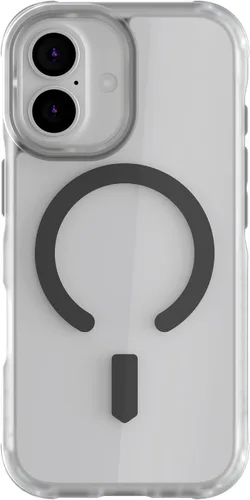 Vista 30 de Ghostek Covert Clear - Funda transparente para iPhone 15 Plus, silicona a prueba de golpes, compatible con accesorios Apple MagSafe, funda Negro
