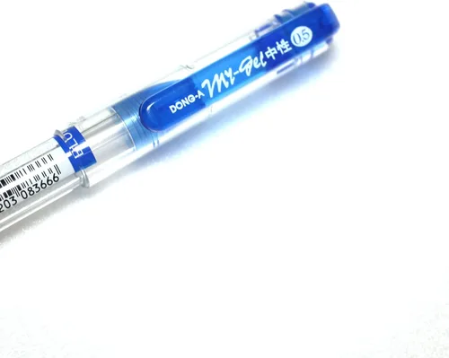 Vista 4 de Dong-A My Gel Ink - Bolígrafo de 0.020 in, color azul, 12 unidades (1 docena)