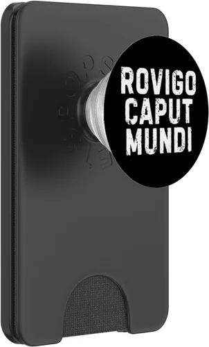 Vista 8 de Rovigo Caput Mundi Città Simpatica Uomo Donna Bambino PopSockets Adhesive PopGrip
