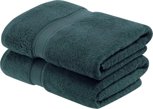 Vista 128 de BNM Toallas de Algodón Egipcio de Peso Pesado, Ideales para Baño, Ducha, Spa, Hotel, 800 GSM, Toallas Faciales/de Aseo, Toallas de Mano, Toallas