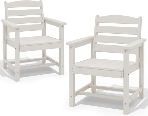 Vista 24 de SERWALL Juego de mesa de comedor de 7 piezas, muebles de comedor de polietileno de alta densidad para exteriores con agujero para paraguas y 6 Negro
