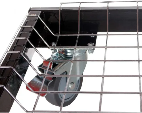 Vista 4 de Primo Carro de metal con cesta para Oval JR 200