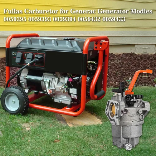 Vista 6 de Fullas SP Generador Carburador para Generac GP5500 GP6500 GP6500E Parte OEM 0J58620157 Carburador SP para Generac 389cc Generador Portátil OEM