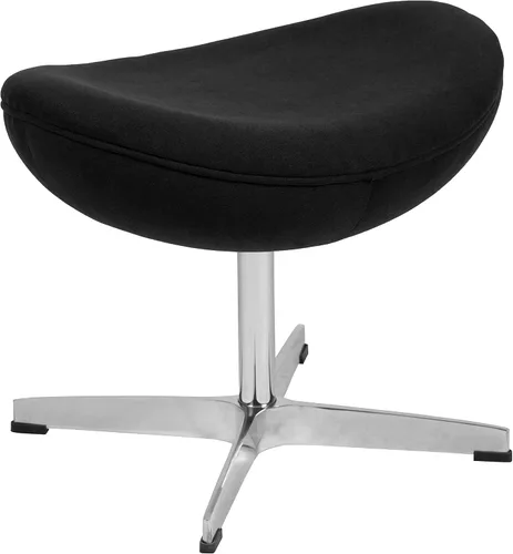 Vista 14 de Flash Furniture Egg Series Grey LeatherSoft Silla de recepción lateral Gris Leathersoft