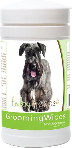 Vista 14 de Healthy Breeds Toallitas multiusos para aseo y desodorización para perros Affenpinscher – Más de 200 razas – Limpia las almohadillas para las patas